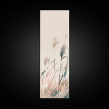 Carregar imagem no visualizador da galeria, Autumn Forest Scene Pine Trees Giant Sun Skinny Art Tall Art Framed Canvas Print Japanese Style Art Ukiyo-e Art Wood Block Print Scenic
