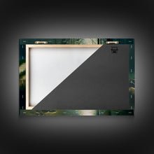 Cargar imagen en el visor de la galería, Colorful Watercolor Art, Framed Canvas Print, unique wall art, framed wall art, Landscape watercolor
