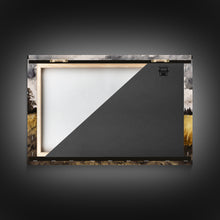 Load image into Gallery viewer, Early American Style Landscape Art | Primitive Farmhouse Decor | Framed Canvas Print | Wall Art | Wall Decor | Office Art | Muted Art
