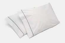 Load image into Gallery viewer, Cotton Bed Pillowcases with Classic Piping Design
