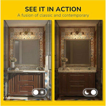 Load image into Gallery viewer, GETINLIGHT Inlight 20 Wide 3 Light Gold Bathroom Vanity Light

