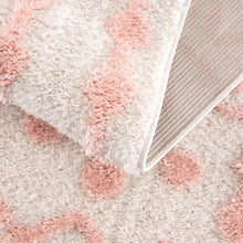 Load image into Gallery viewer, Darva Pink Plush Area Carpet
