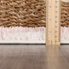 Load image into Gallery viewer, Darva Pink Plush Area Carpet
