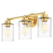 Load image into Gallery viewer, GETINLIGHT Inlight 20 Wide 3 Light Gold Bathroom Vanity Light
