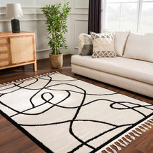 Carregar imagem no visualizador da galeria, Azana Black &amp; White Area Rug
