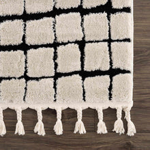 Load image into Gallery viewer, Teshi Plush Grid Area Rug - Promo
