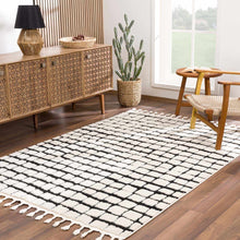 Load image into Gallery viewer, Teshi Plush Grid Area Rug - Promo
