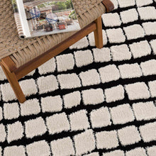 Load image into Gallery viewer, Teshi Plush Grid Area Rug - Promo
