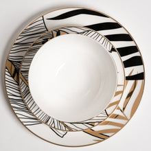 Load image into Gallery viewer, Ozarke&#39;s Alpha Golden Black Plates Set
