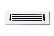 Load image into Gallery viewer, Cast Aluminum Linear Bar Vent Covers - White
