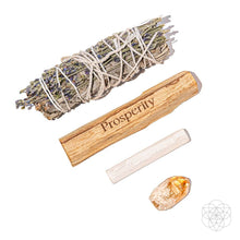 Load image into Gallery viewer, Manifest Miracles - Prosperity Smudging Kit (5 Pieces)
