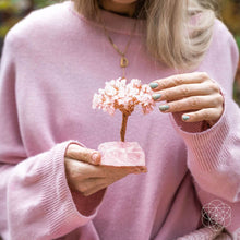 Load image into Gallery viewer, Home Sweet Home - Feng Shui Rose Quartz Tree
