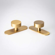 Load image into Gallery viewer, Orbital Knob, Solid Brass Cabinet Knobs
