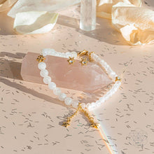 Load image into Gallery viewer, Divine Intuition - Moonstone Anklet and Earrings Set
