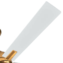 Load image into Gallery viewer, 48&quot; Linden DC Motor Downrod Mount Reversible Ceiling Fan with Lighting and Remote Control
