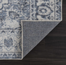 Load image into Gallery viewer, Blue Hiti Washable area rug - Clearance

