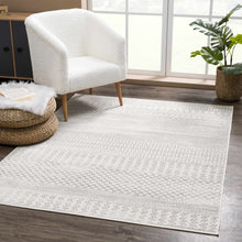 Load image into Gallery viewer, Tigri Aztec Ivory &amp; Gray 2318 Area Rug - Clearance
