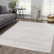 Load image into Gallery viewer, Tigri Aztec Ivory &amp; Gray 2317 Area Rug - Clearance
