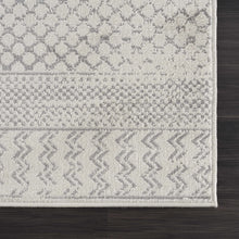 Load image into Gallery viewer, Tigri Aztec Ivory &amp; Gray 2318 Area Rug - Clearance
