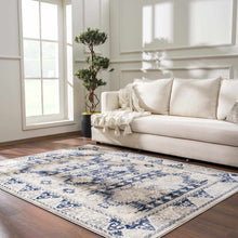 Cargar imagen en el visor de la galería, Bindi Navy Area Rug - Clearance
