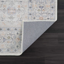 Load image into Gallery viewer, Beige Beckett Vintage Washable Area Rug - Clearance
