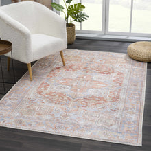 Load image into Gallery viewer, Rust Maayon Washable Rug
