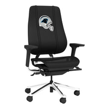 Load image into Gallery viewer, PhantomX Mesh Gaming Chair with  Carolina Panthers Helmet Logo
