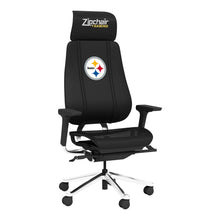 Load image into Gallery viewer, PhantomX Mesh Gaming Chair with  Pittsburgh Steelers Primary Logo
