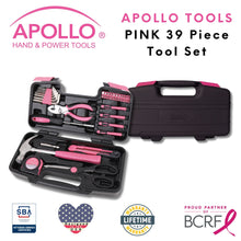 Carregar imagem no visualizador da galeria, 39 Piece General Tool Set Pink - DT9706P
