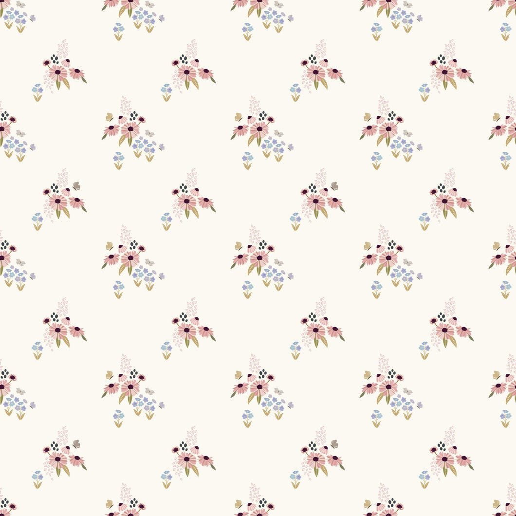 Daisie Wallpaper by Linen and Paper Design