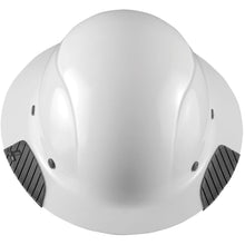 Load image into Gallery viewer, DAX Carbon Fiber White Full Brim Hardhat
