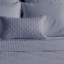 Load image into Gallery viewer, Bamboo Quilted Decorative Pillow - Platinum
