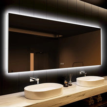 Load image into Gallery viewer, Deluxe Sleek Backlit LED Bathroom Mirror
