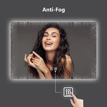 Load image into Gallery viewer, Deluxe Sleek Backlit LED Bathroom Mirror
