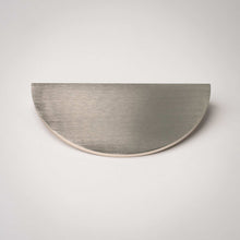 Load image into Gallery viewer, Demi Lune, Solid Brass Half Moon Cabinet Pulls
