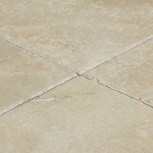 Load image into Gallery viewer, Denizli Beige Travertine Brushed and Chiseled Floor and Wall Tile - Livfloors Collection
