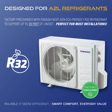 Load image into Gallery viewer, Pioneer® Diamante Essenza™ 12,000 BTU 17 SEER2 230V High-Wall Ductless Mini-Split Air Conditioner Inverter Heat Pump with 16 Ft. Kit
