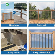 Load image into Gallery viewer, Durable Hollow Deck Balusters with Screws

