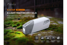 Load image into Gallery viewer, Fenix E-Star - Portable Self-powered Emergency LED Flashlight
