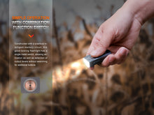 Cargar imagen en el visor de la galería, Fenix E03R V2 Keychain Flashlight
