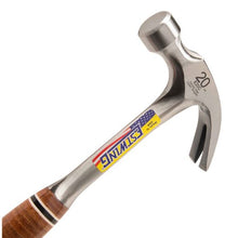 Load image into Gallery viewer, Estwing E20C 20 Oz Curve Claw Hammer With Leather Grip
