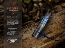 Load image into Gallery viewer, Fenix E35R High-Performance Rechargeable LED Flashlight
