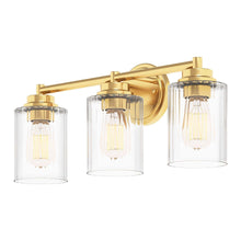 Load image into Gallery viewer, GETINLIGHT Inlight 20 Wide 3 Light Gold Bathroom Vanity Light
