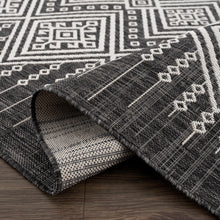 Carregar imagem no visualizador da galeria, Frankville Black&amp;White All Over Performance Rug

