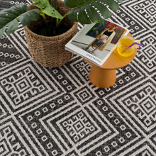 Carregar imagem no visualizador da galeria, Frankville Black&amp;White All Over Performance Rug
