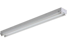Load image into Gallery viewer, Lithonia Lightning Two-Light T8 C 232 120 GESB Fluorescent Strip Light, 32 watts, 4-feet,120 Volts, White
