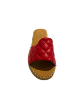 Load image into Gallery viewer, Mata Shoes Fable Flat Slide on Red Size 8
