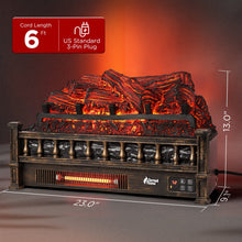 Load image into Gallery viewer, Eternal Flame EF23-PB Electric Fireplace Logs
