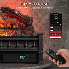 Carregar imagem no visualizador da galeria, Eternal Flame EF26-LG Smart Electric Fireplace Logs, WiFi Enabled
