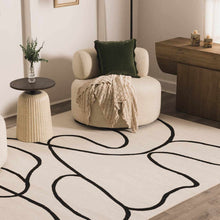 Load image into Gallery viewer, Eilir Modern Low Profile Boho Rug
